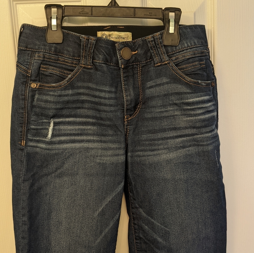 Democracy Bermuda shorts, 4, dark denim